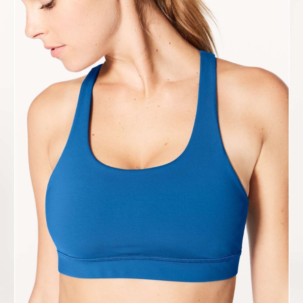 lululemon athletica Blue Sports Bra